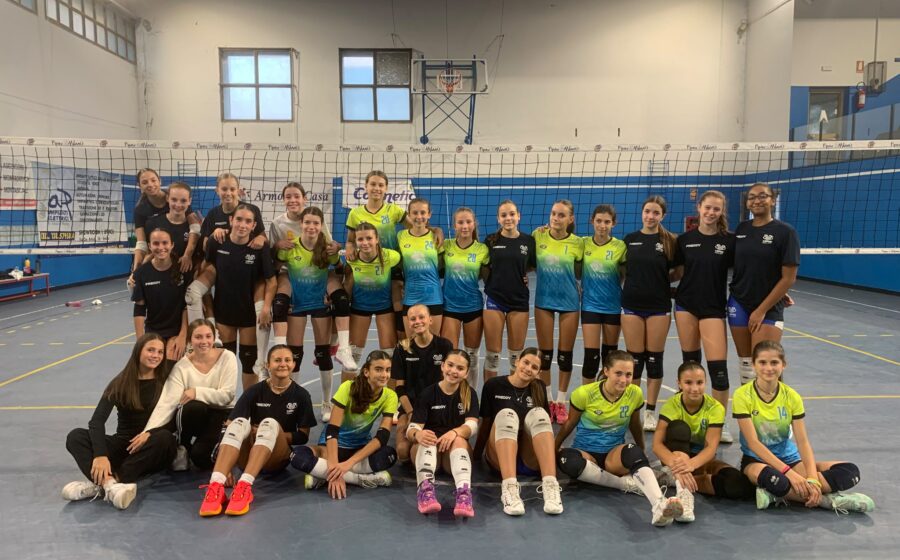 U14 ECCELLENZA: TEST POSITIVO CONTRO VERO VOLLEY 💛💙